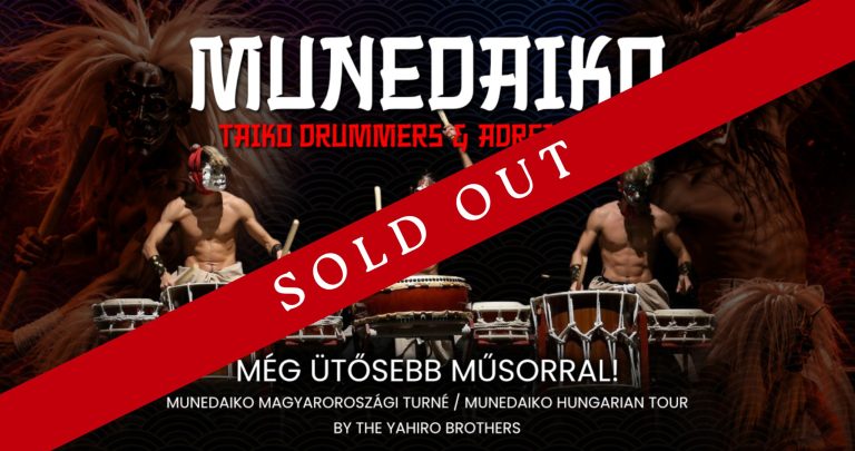 TAIKO DRUMMERS – MUNEDAIKO by YAHIRO Brothers // Budapest 01.12.